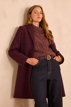 Picture of ANABELLE MID-LENGTH COAT IN WOOL